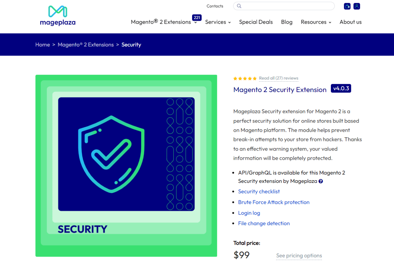 Nchannel magento security