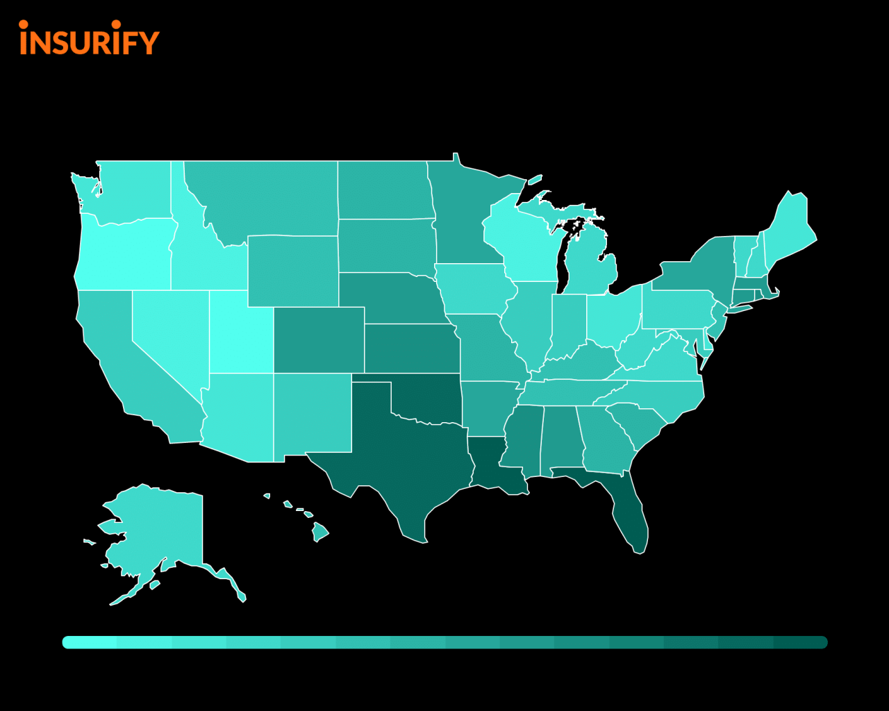 Insurance homeowners rates state average states each most Insurance homeowners rates state average states each most